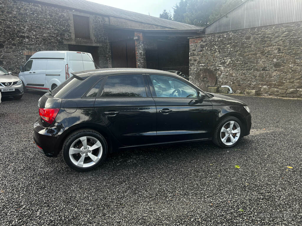 Audi A1 1.6 Tdi Sport Nav S Tronic WF68MRV Black #2