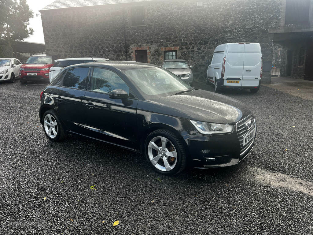 Audi A1 1.6 Tdi Sport Nav S Tronic WF68MRV Black