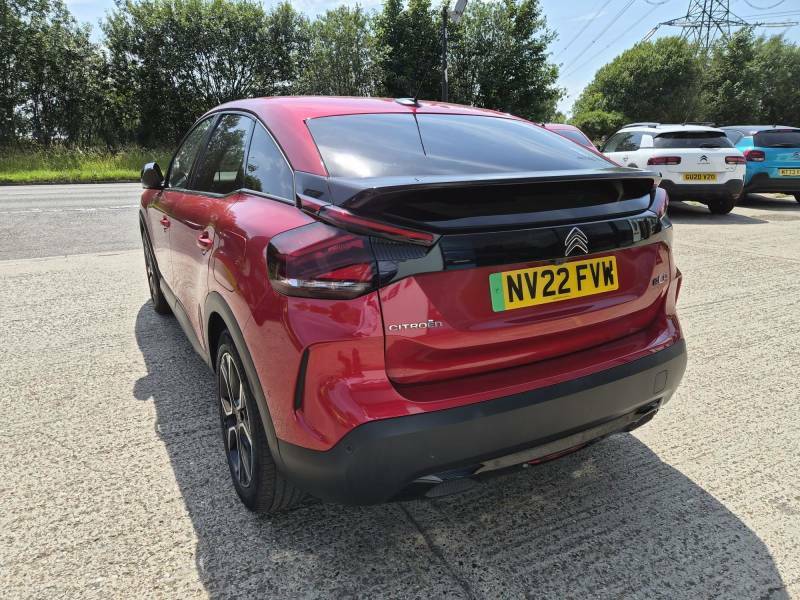 Citroen e-C4 50Kwh Shine Plus 7.4Kw Charger - 2022 Red #4