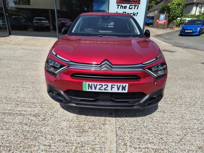 Citroen e-C4 50Kwh Shine Plus 7.4Kw Charger - 2022 Red #2