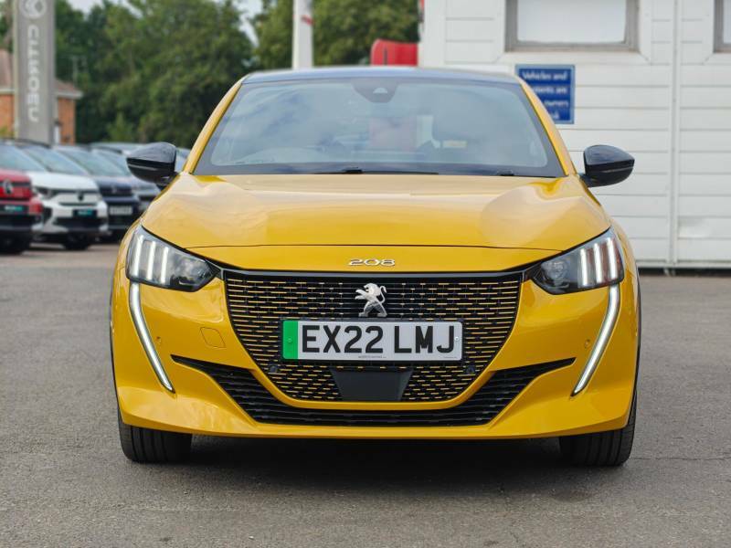 Peugeot e-208 208 Gt Premium Ev White #8