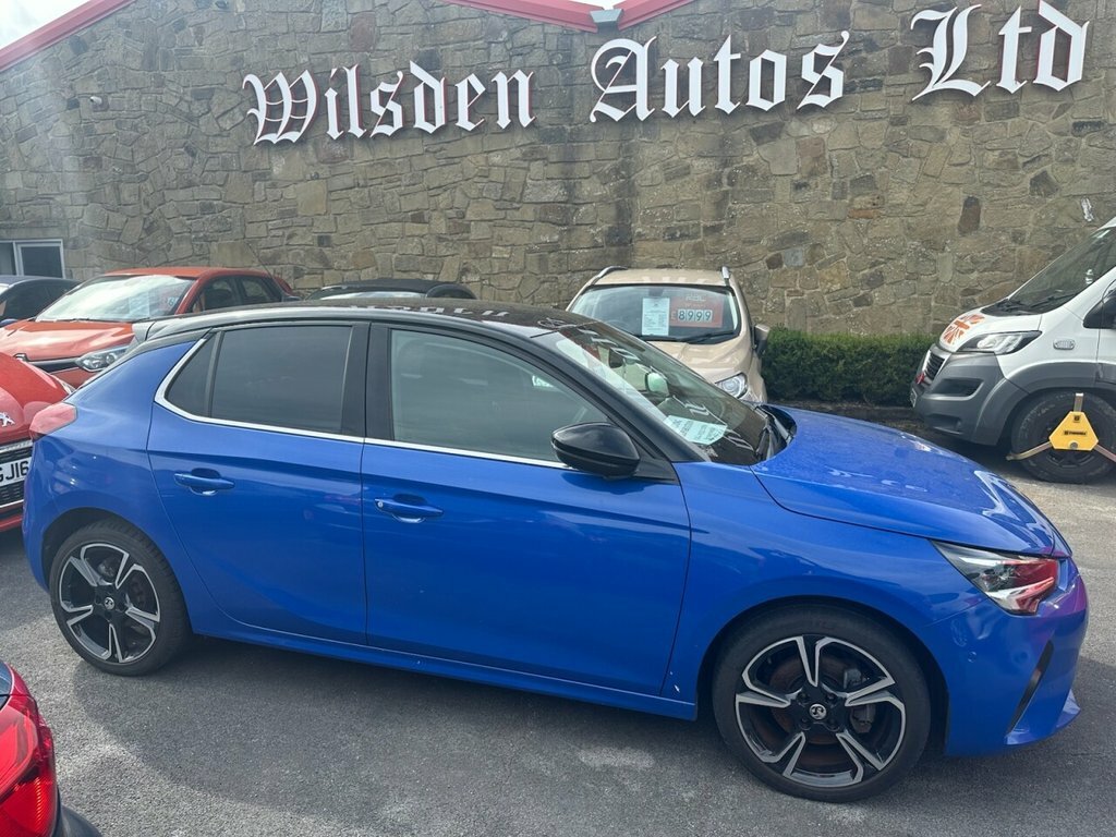 Vauxhall Corsa 1.2L Elite Nav Premium DY70XPU Blue