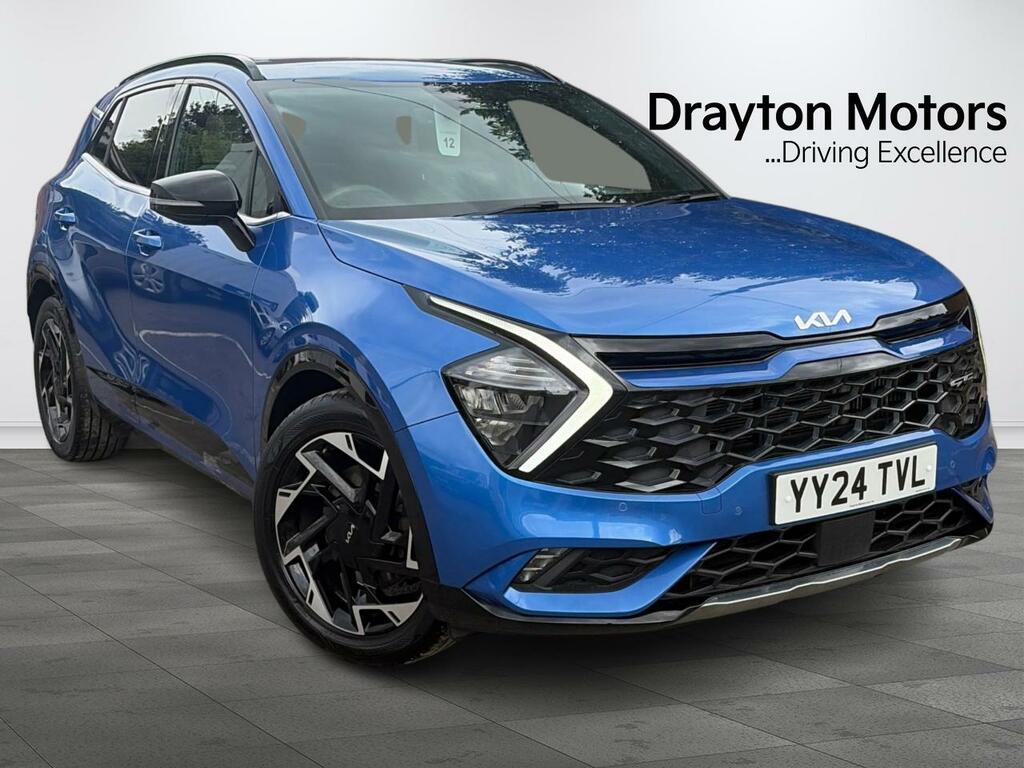 Kia Sportage 1.6 T-gdi Mhev Gt-line Suv Hybrid Manua Blue