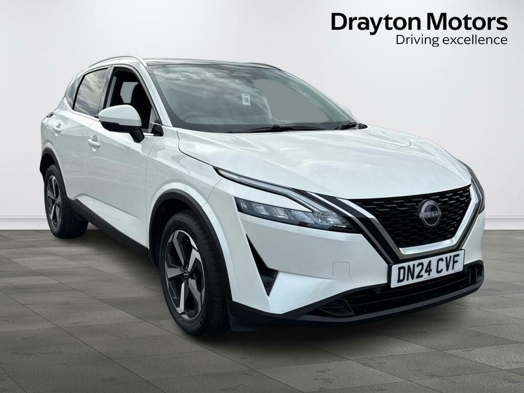 Nissan Qashqai 1.3 Dig-t Mhev N-connecta Suv Hybrid Xt White