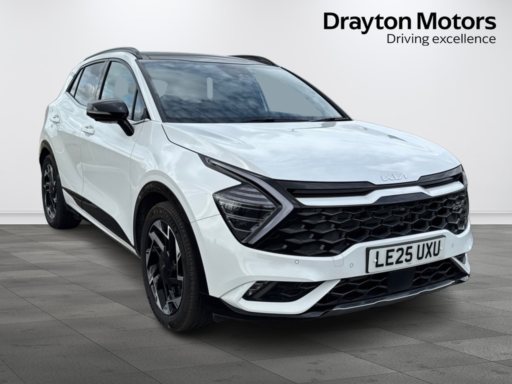 Kia Sportage 1.6 T-gdi Mhev Gt-line S Suv Hybrid Dct White