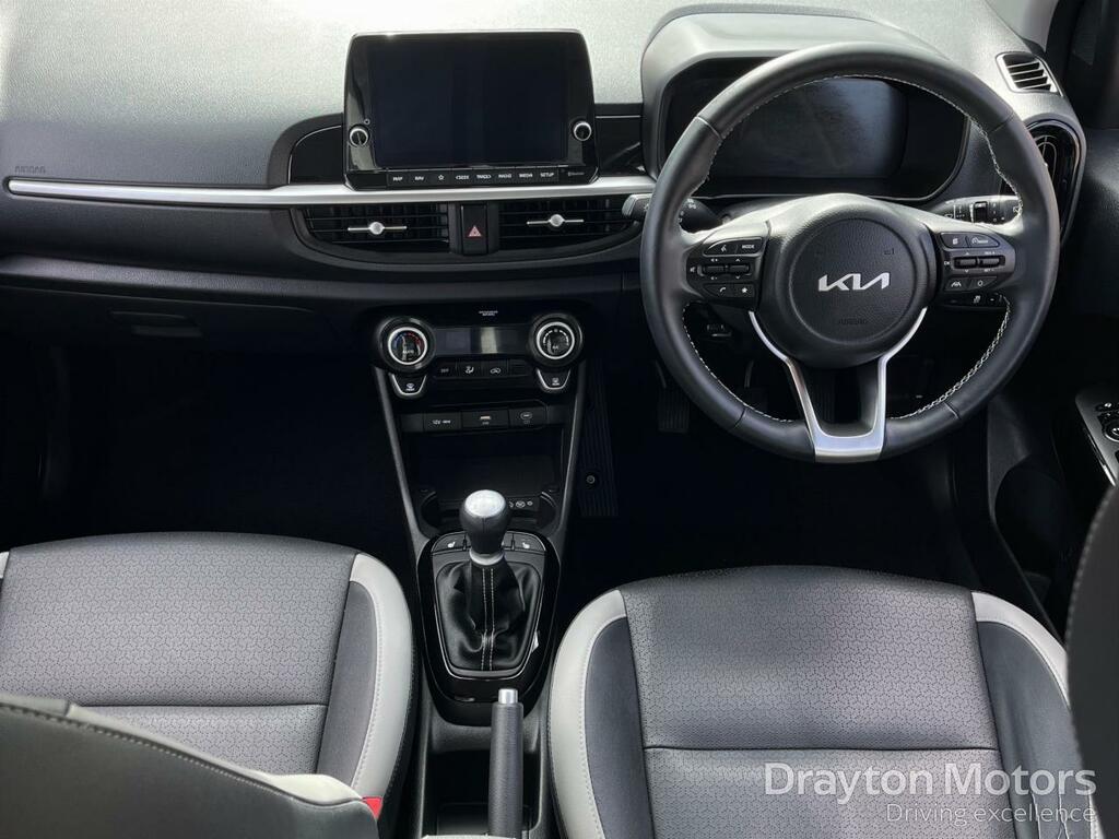 Kia Picanto 1.0 3 Hatchback Euro 6 Ss 62 Black #2