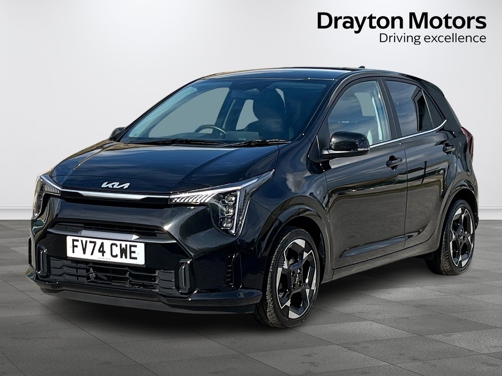 Kia Picanto 1.0 3 Hatchback Euro 6 Ss 62 Black #4