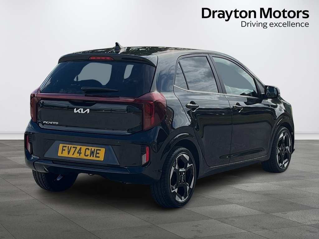 Kia Picanto 1.0 3 Hatchback Euro 6 Ss 62 Black #6