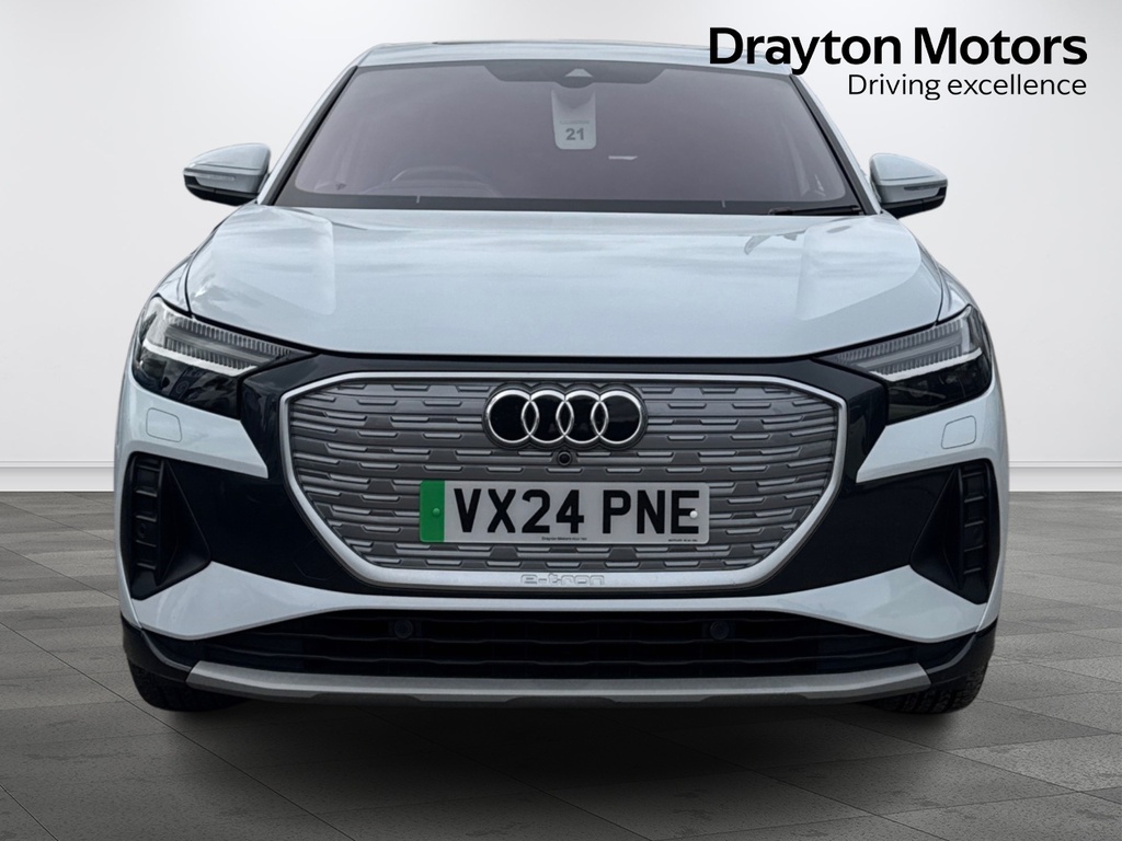 Audi Q4 E Tron 45 Sport Sportback Quattro 82Kwh White #3