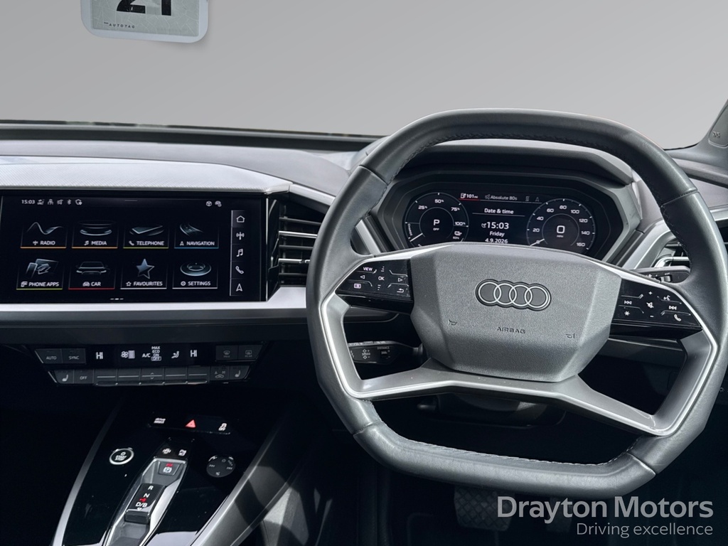 Audi Q4 E Tron 45 Sport Sportback Quattro 82Kwh White #2