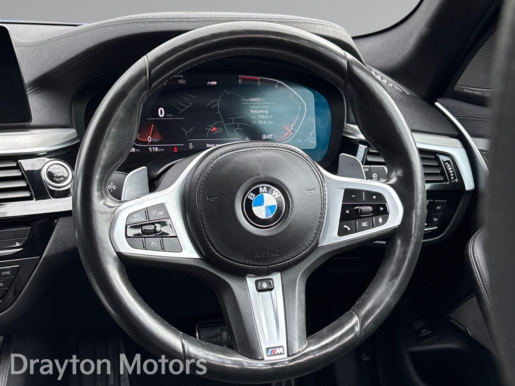 BMW 5 Series Se Blue #14