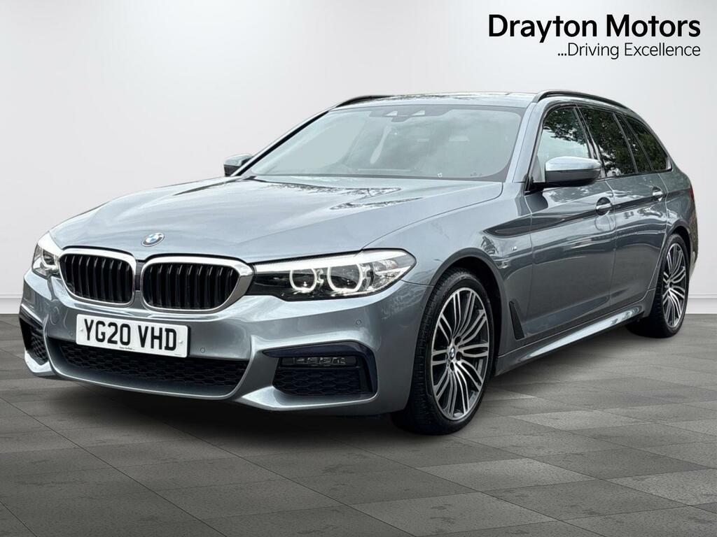 BMW 5 Series 2.0 520D Mht M Sport Touring Hybrid Aut Blue #4