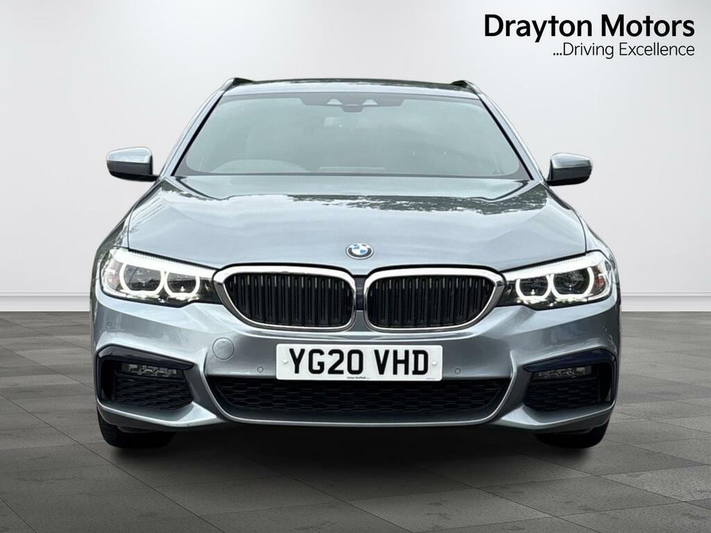 BMW 5 Series 2.0 520D Mht M Sport Touring Hybrid Aut Blue #3