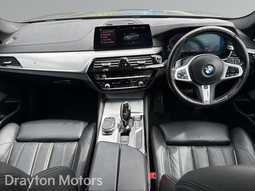 BMW 5 Series 2.0 520D Mht M Sport Touring Hybrid Aut Blue #2
