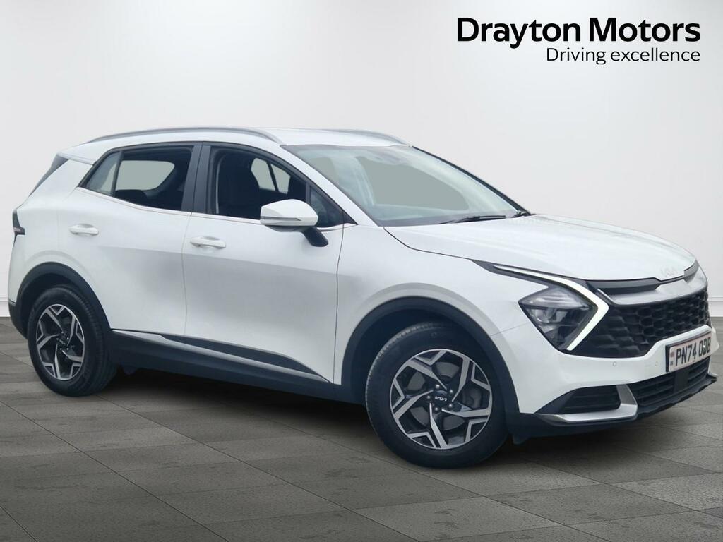 Kia Sportage 1.6 T-gdi Mhev 2 Suv Hybrid Euro White