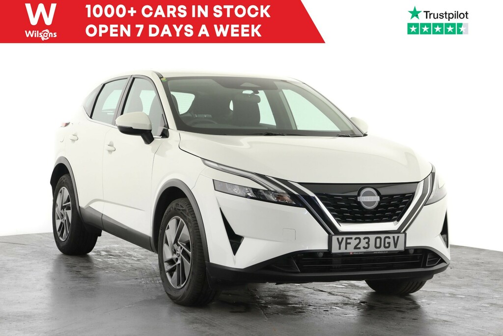 Nissan Qashqai 1.3 Dig-t Mh 158 Acenta Premium Xtronic White