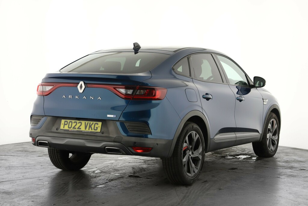 Renault Arkana 1.6 E-tech Hybrid 145 R.s. Line PO22VKG Blue #3