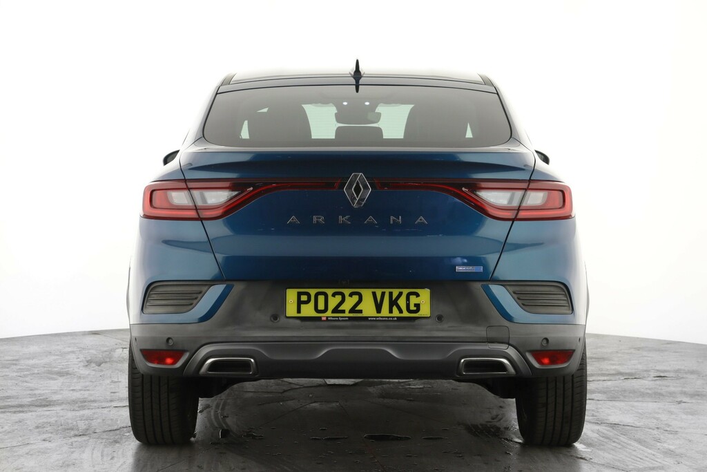 Renault Arkana 1.6 E-tech Hybrid 145 R.s. Line PO22VKG Blue #2