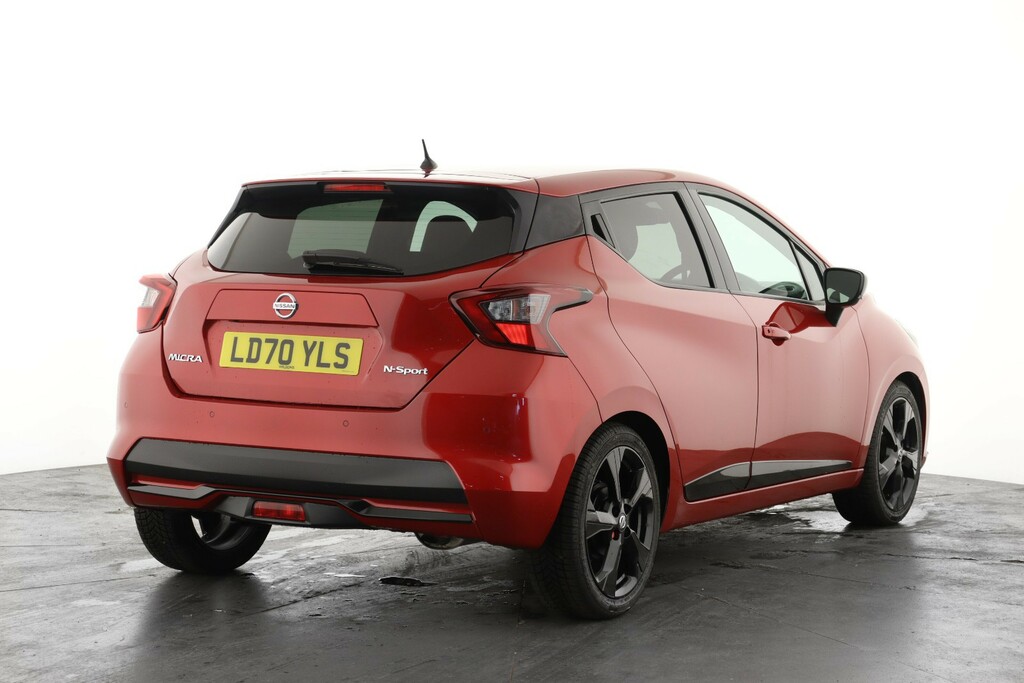 Nissan Micra 1.0 Ig-t 100 N-sport Xtronic Red #3