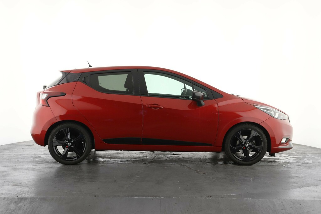 Nissan Micra 1.0 Ig-t 100 N-sport Xtronic Red #4