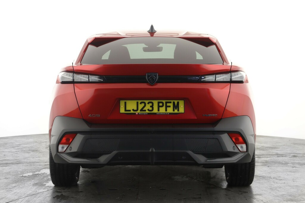 Peugeot 408 1.6 Plug-in Hybrid Gt E-eat8 Red #2