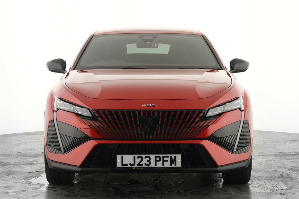 Peugeot 408 1.6 Plug-in Hybrid Gt E-eat8 Red #5