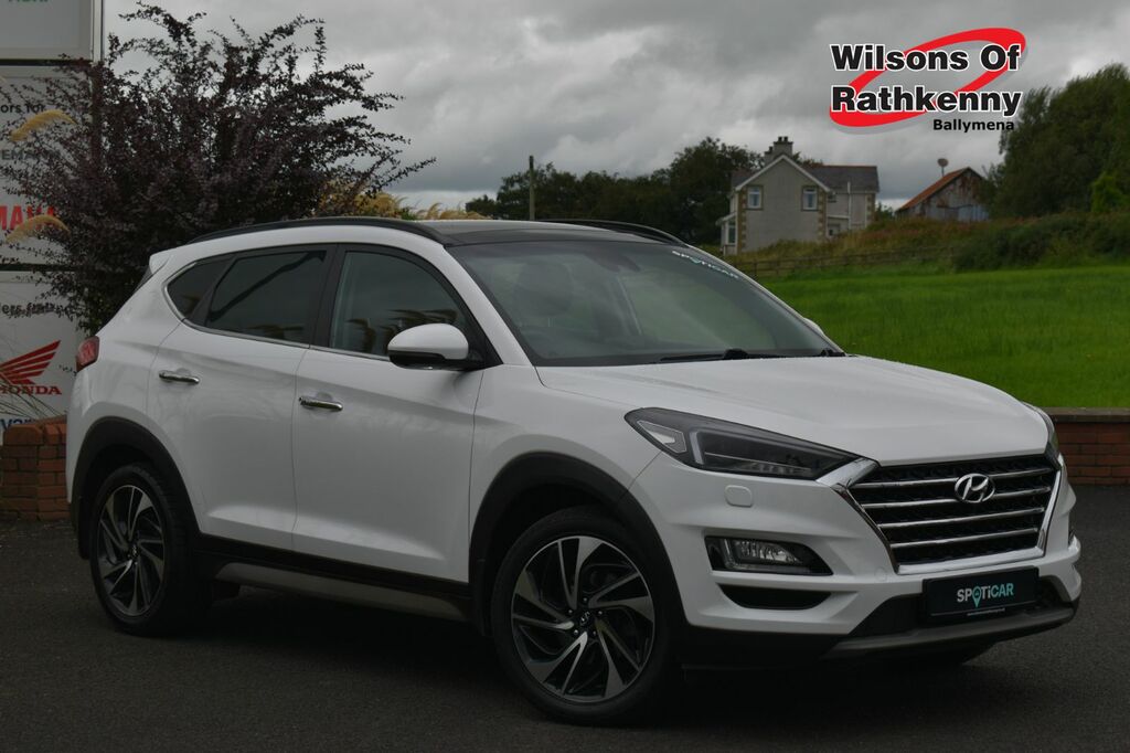 Hyundai Tucson Suv White