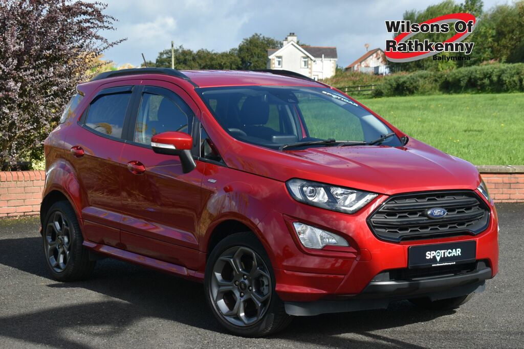 Ford Ecosport Suv XGZ3229 Red
