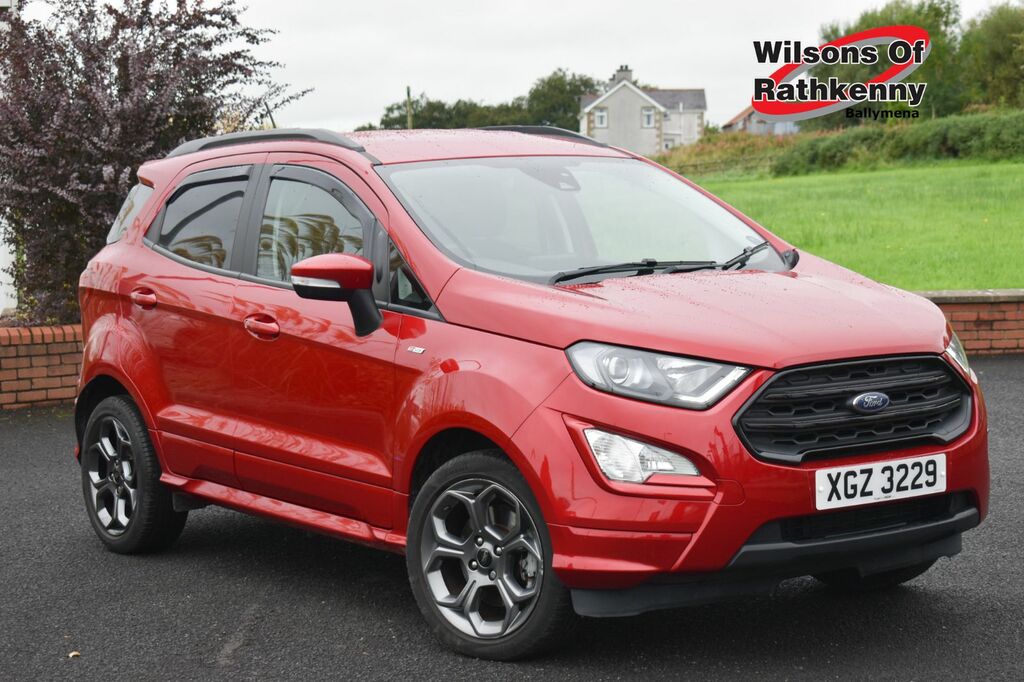 Ford Ecosport Suv Red