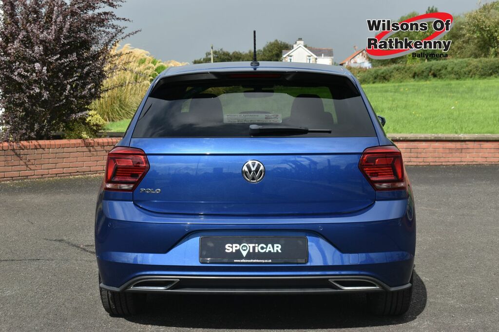 Volkswagen Polo Hatchback RRZ8499 Blue #4