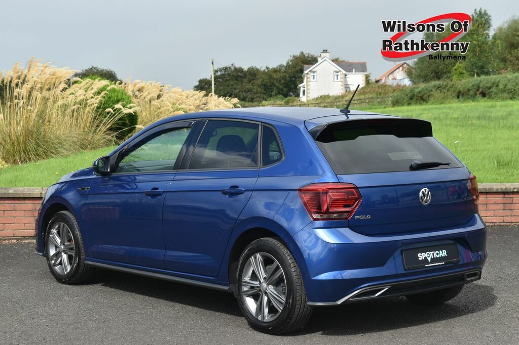 Volkswagen Polo Hatchback RRZ8499 Blue #5
