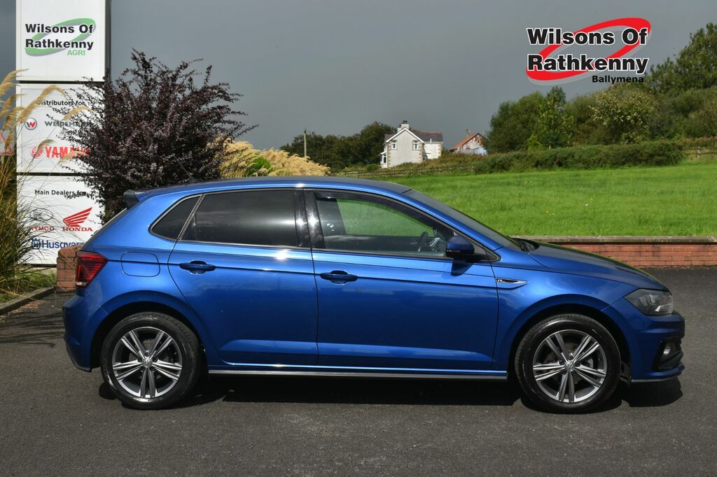 Volkswagen Polo Hatchback RRZ8499 Blue #2