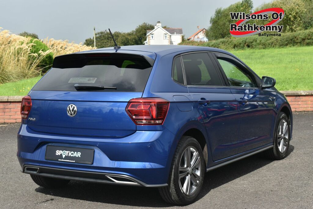 Volkswagen Polo Hatchback RRZ8499 Blue #3