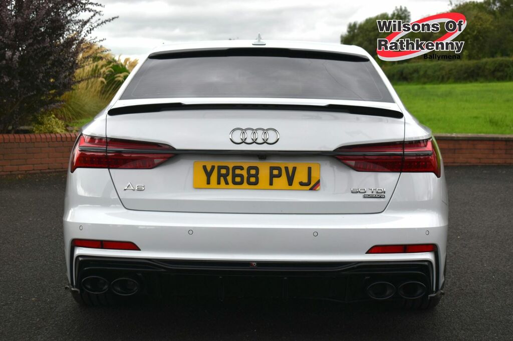 Audi A6 Saloon White #4