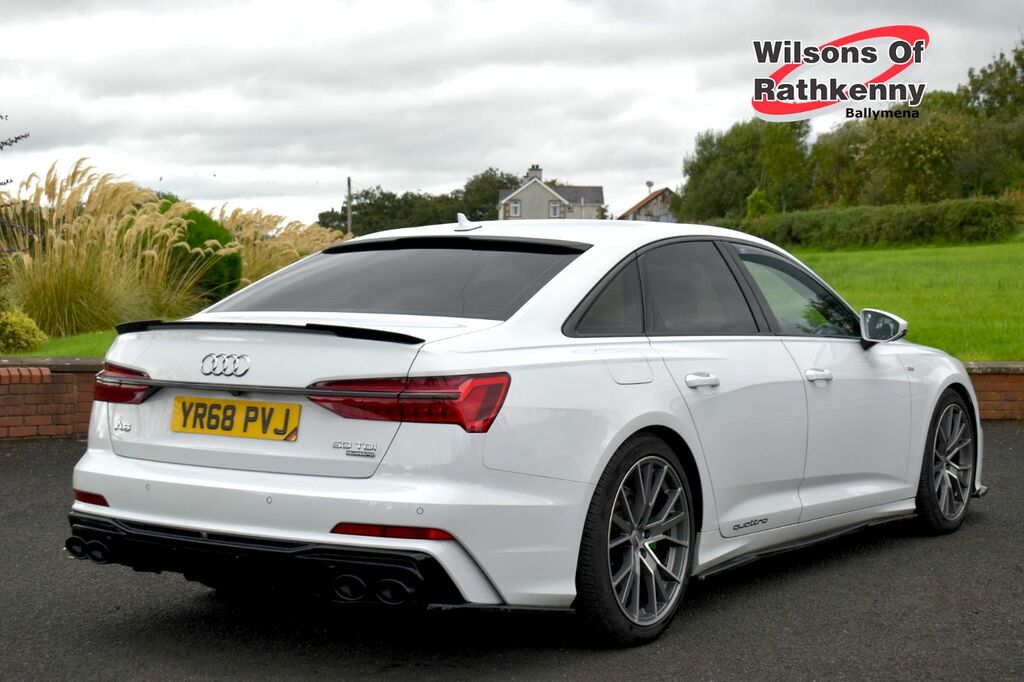 Audi A6 Saloon White #3