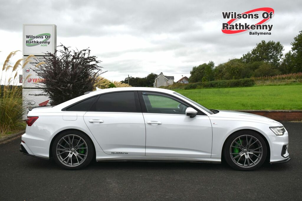 Audi A6 Saloon White #2