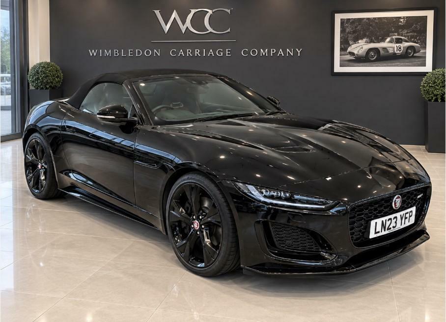 Jaguar F-Type 5.0 V8 R-dynamic Black Convertible Grey #3