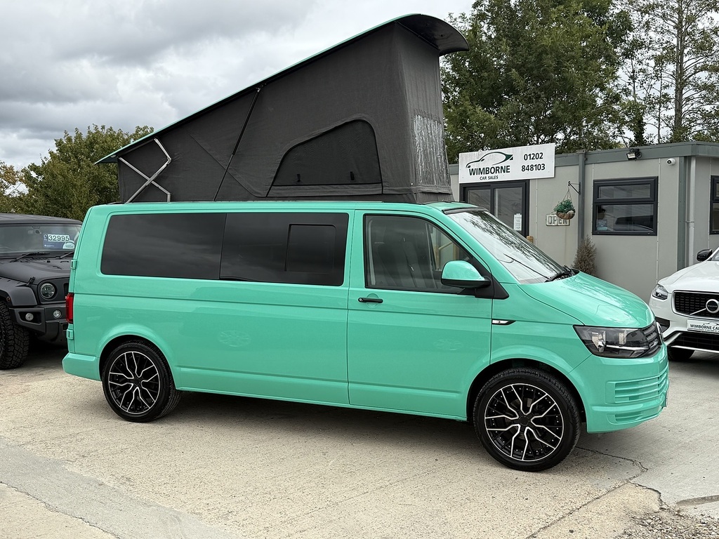 Volkswagen Transporter 2.0 Tdi T30 Bluemotion Tech Highline Panel Van Blue #14