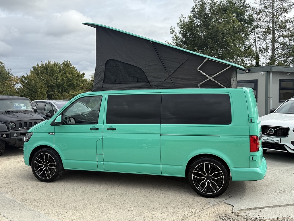 Volkswagen Transporter 2.0 Tdi T30 Bluemotion Tech Highline Panel Van Blue #13
