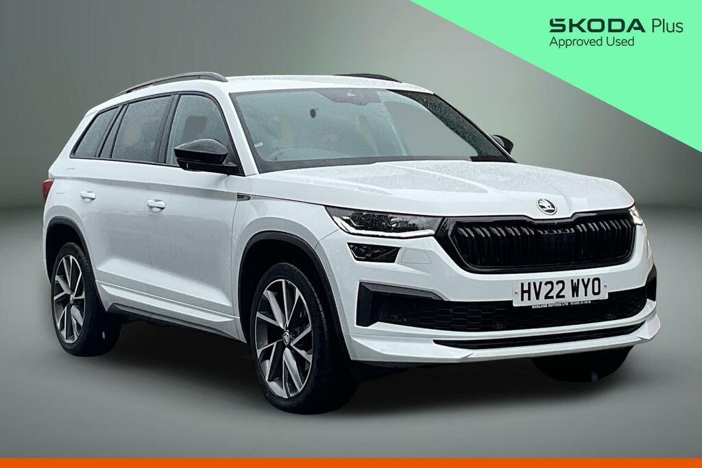 Skoda Kodiaq 1.5 Tsi Sport Line Dsg 7 Seat White