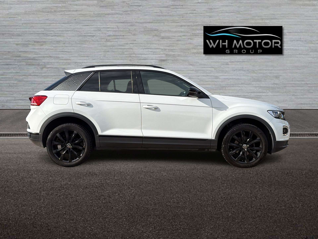 Volkswagen T-Roc Black Edition Tsi Evo White #4