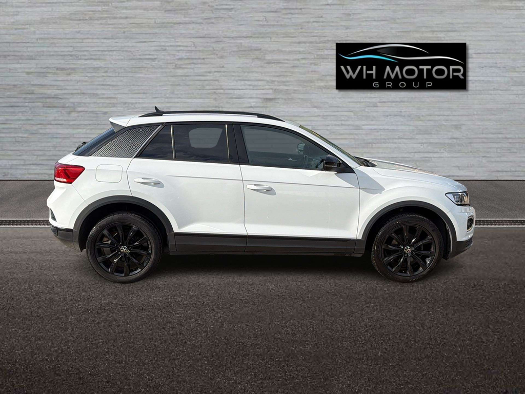 Volkswagen T-Roc Black Edition Tsi Evo White #3