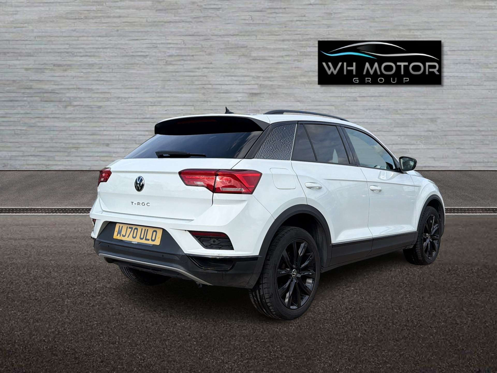 Volkswagen T-Roc Black Edition Tsi Evo White #6