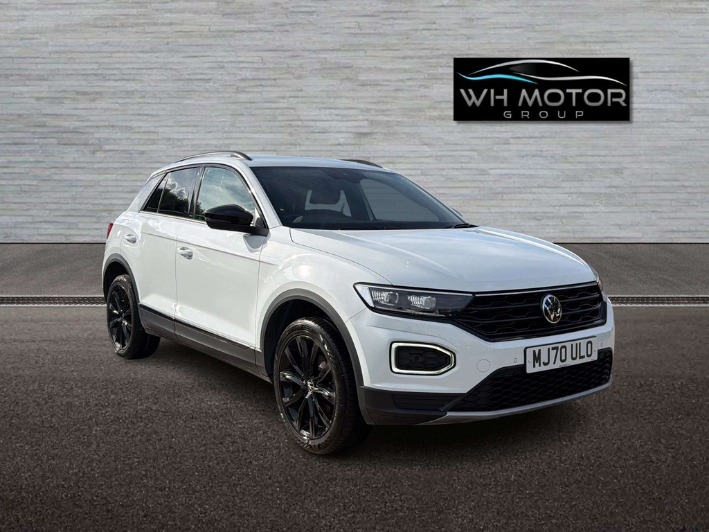 Volkswagen T-Roc Black Edition Tsi Evo White #2