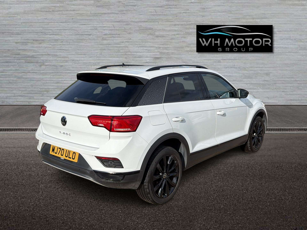 Volkswagen T-Roc Black Edition Tsi Evo White #5
