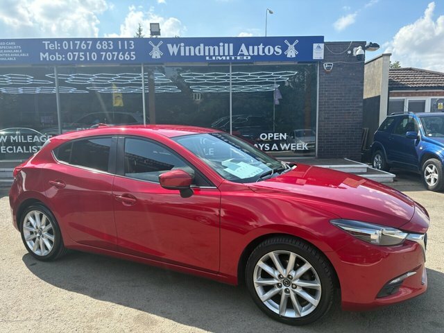 Mazda 3 Skyactiv-g Sport Nav Hatchback Red