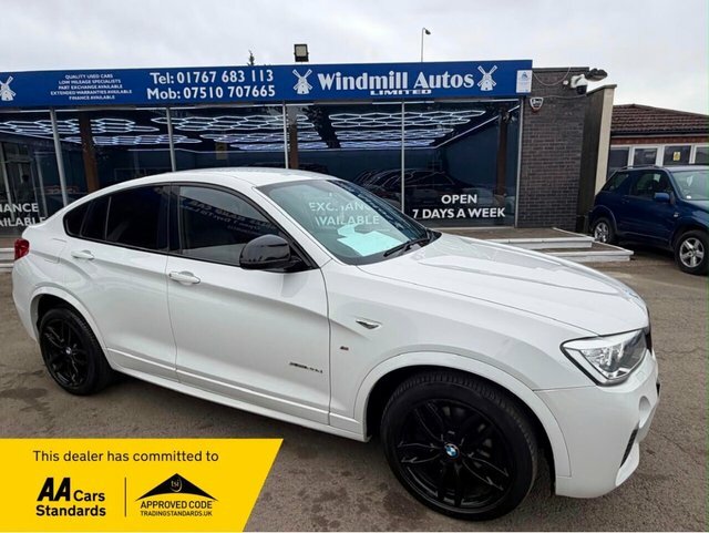 BMW X4 20D M Sport Suv White