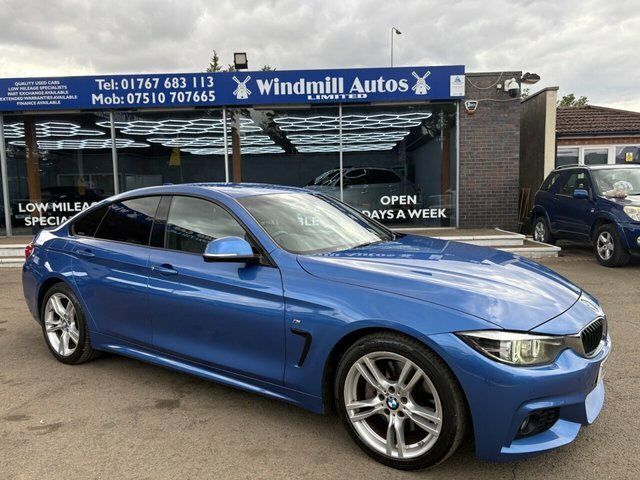 BMW 4 Series Gran Coupe 440I M Sport Hatchback Blue