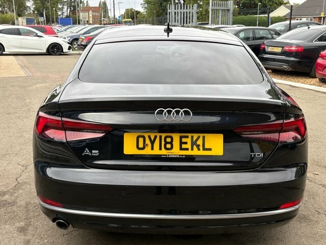 Audi A5 Tdi Sport Sportback OY18EKL Black #6