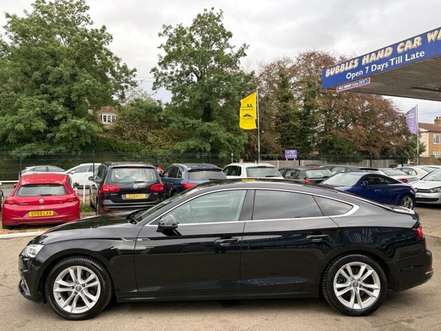 Audi A5 Tdi Sport Sportback OY18EKL Black #4